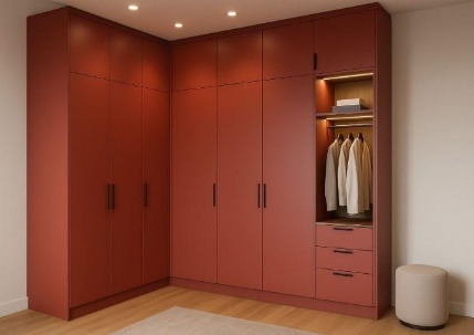 L- Shaped wardrobes