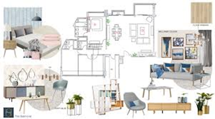 Interiors space planning